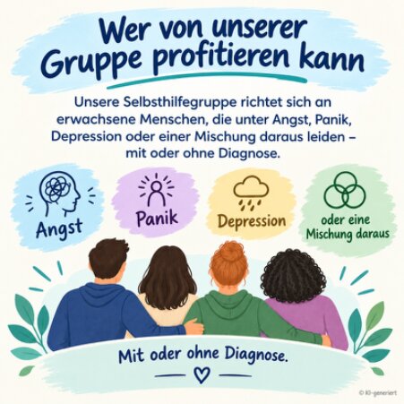 Heller Raum mit Stuhlkreis, der eine einladende Atmosphäre ausstrahlt